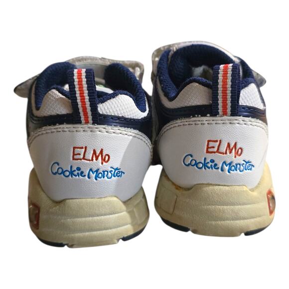 Vintage Sesame street Light Up Shoes Toddler SZ 6 Y2K Elmo Cookie Monster - Picture 6 of 7